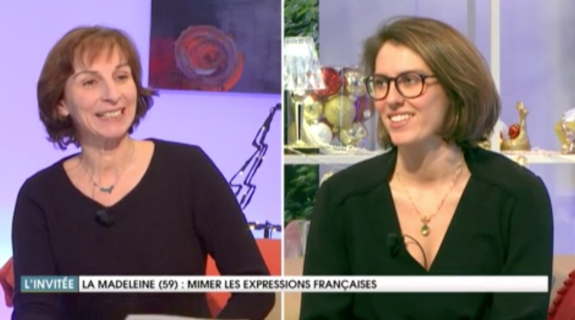 Emission TV : Mimetix ou comment mimer les expressions de la langue française?